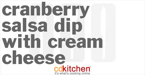 cranberry-salsa-dip-with-cream-cheese image