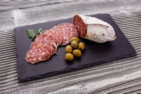 classic-saucisson-sec-french-cured-sausage image