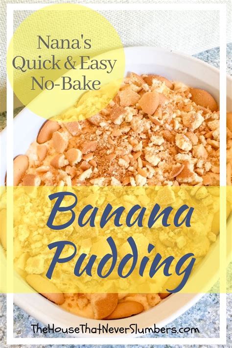 nanas-quick-and-easy-no-bake-banana-pudding image