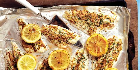 broiled-dijon-crusted-sole-with-lemons-foodland image