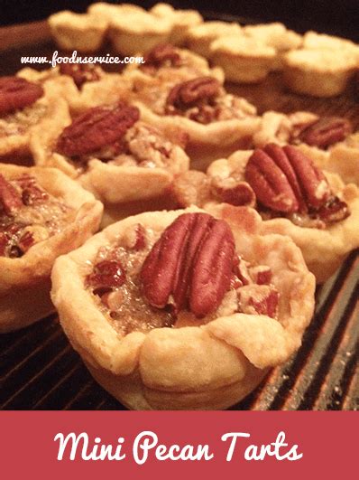 mini-pecan-tarts-recipe-foodnservicecom image