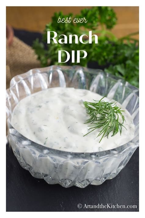 homemade-ranch-dip-recipe-art-and-the-kitchen image