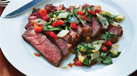 classic-marinated-steak-with-arugula-roasted image