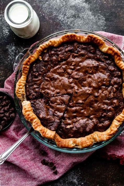 fudge-brownie-pie image