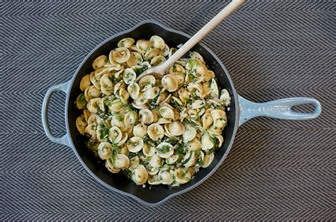 pasta-with-spinach-lemon-walnuts-sandra-loves image