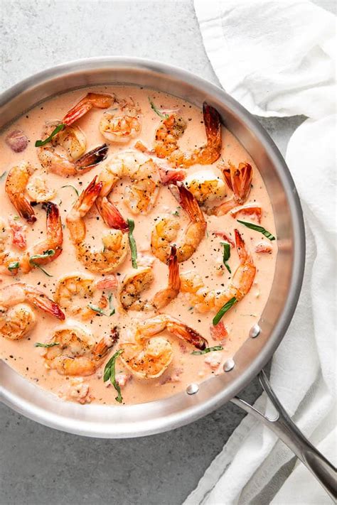 shrimp-in-tomato-basil-cream-sauce-the-blond-cook image