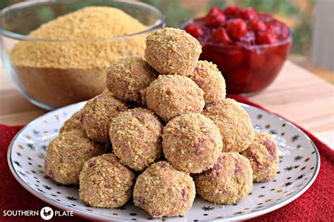 cheesecake-balls-no-bake-with-cherry-filling-southern image