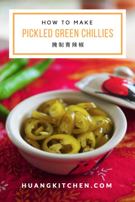 pickled-green-chillies-recipe-asian-pickled-jalapeno-腌 image