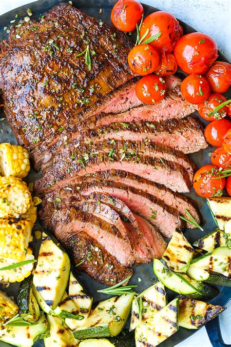 grilled-flank-steak-and-vegetables-damn image