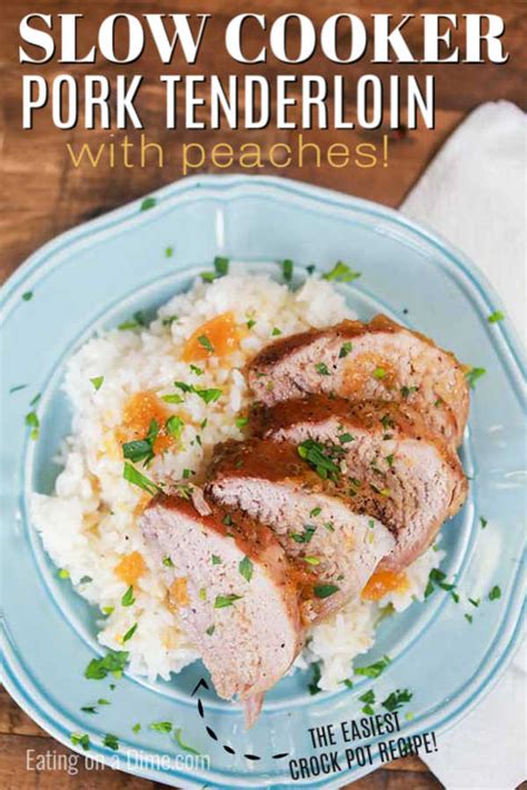 crock-pot-pork-tenderloin-with-peaches-eating-on-a-dime image