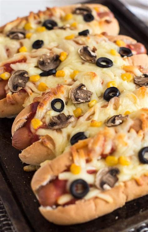 pizza-hot-dogs-easy-cheesy-vegetarian image