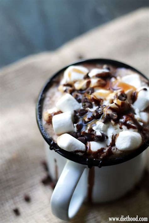 spicy-hot-chocolate-mocha-recipe-diethood image