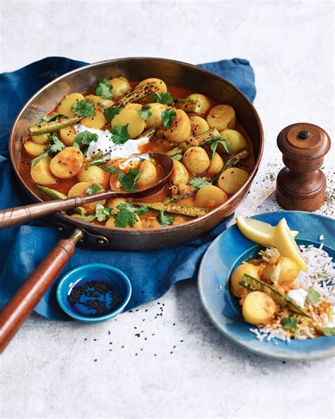 okra-and-potato-curry-recipe-delicious-magazine image