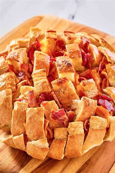 cheesy-pull-apart-bread-cheddar-bacon-ranch image
