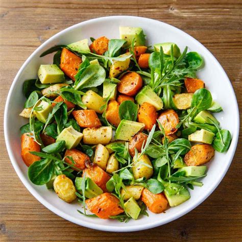 the-best-roasted-carrot-and-avocado-salad-ever image