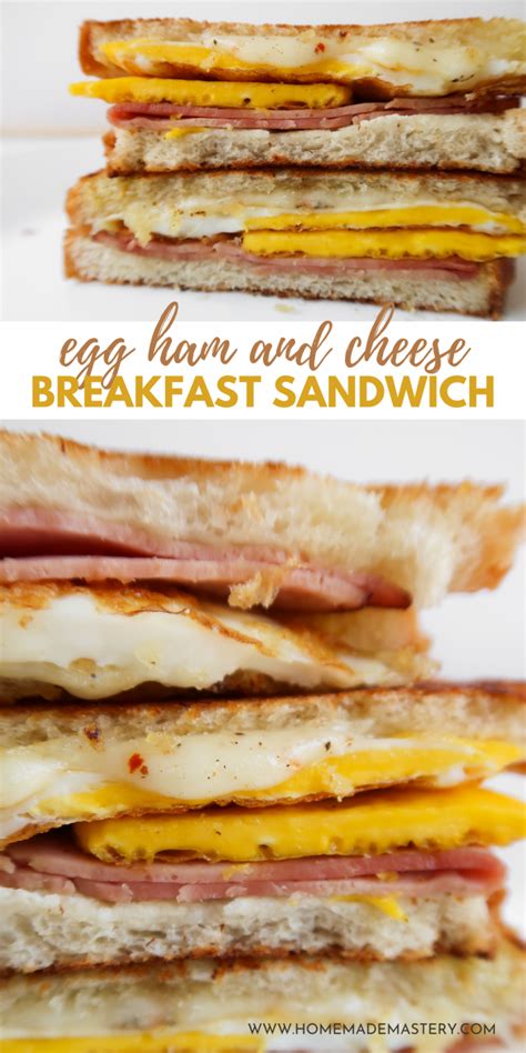 egg-ham-cheese-breakfast-sandwich image