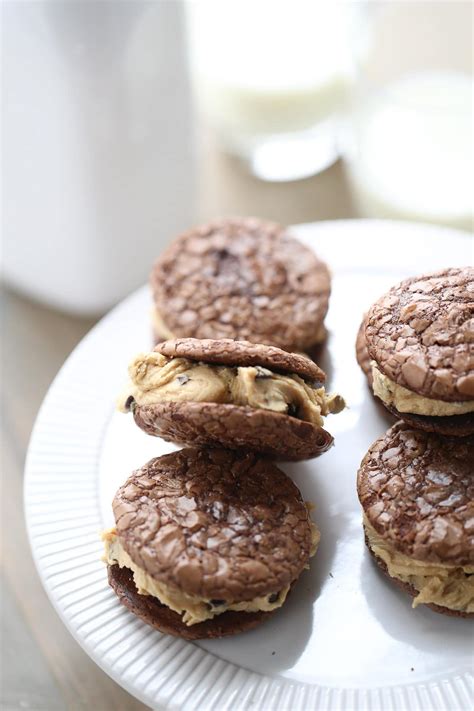 chocolate-peanut-butter-sandwich-cookies image