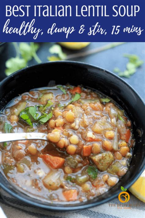 instant-pot-italian-lentil-soup-the-belly-rules-the-mind image
