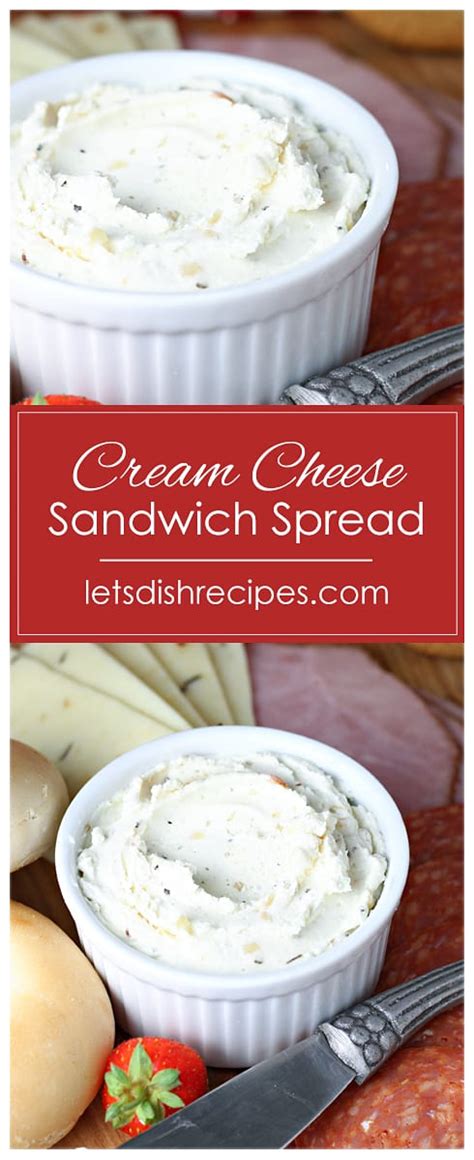 easy-cream-cheese-sandwich-spread-lets-dish image
