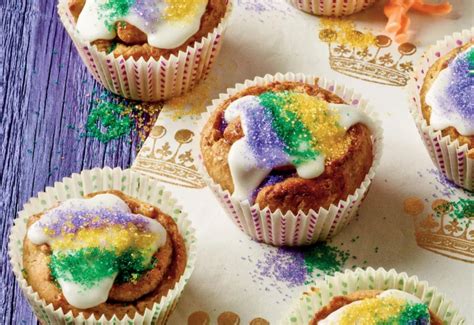 mini-king-cake-cupcakes-recipe-southern-living image