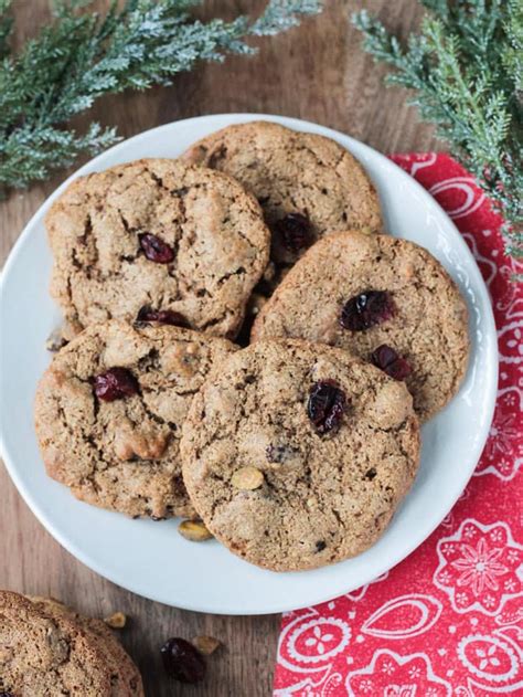 vegan-cranberry-cookies-gluten-free-oil-free image