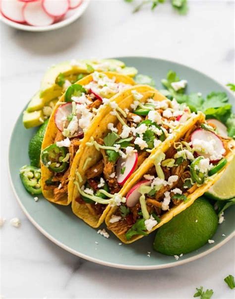 instant-pot-shredded-chicken-tacos-well-plated-by-erin image