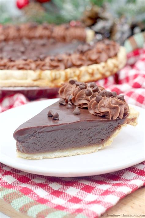 decadent-chocolate-buttermilk-pie-kitchen-fun-with-my image