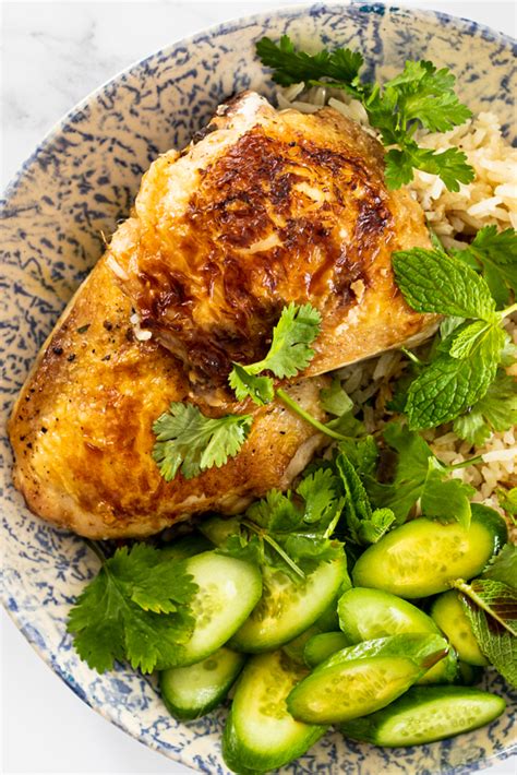 one-pan-ginger-chicken-and-rice-simply-delicious image