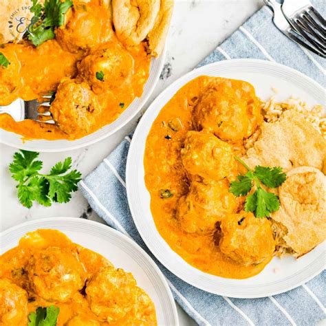 the-best-butter-chicken-meatballs-with-butter-curry-sauce image