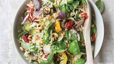 roasted-vegetable-and-orzo-salad-with-basil-pine-nuts image