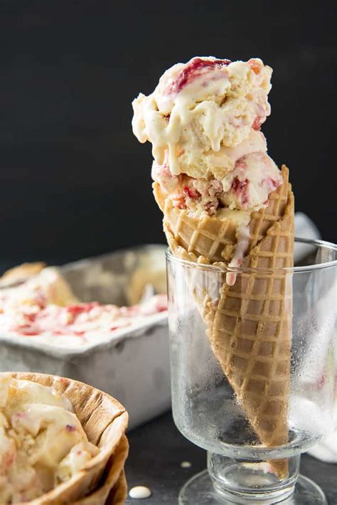 homemade-strawberry-peach-ice-cream-video-the image