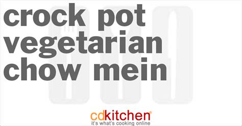 crock-pot-vegetarian-chow-mein-recipe-cdkitchencom image
