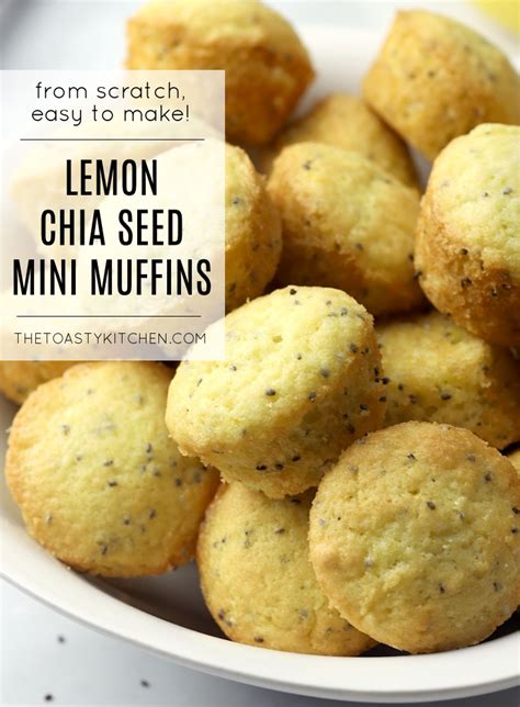 lemon-chia-seed-mini-muffins-the-toasty-kitchen image