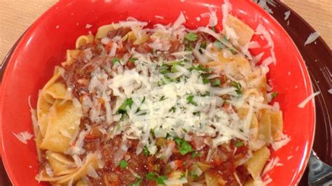 marc-murphys-pappardelle-with-bolognese-sauce image
