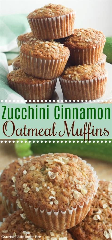 zucchini-oatmeal-muffins-graceful-little-honey-bee image