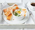 baked-eggs-smoked-salmon-breakfast-in-bed-tesco image