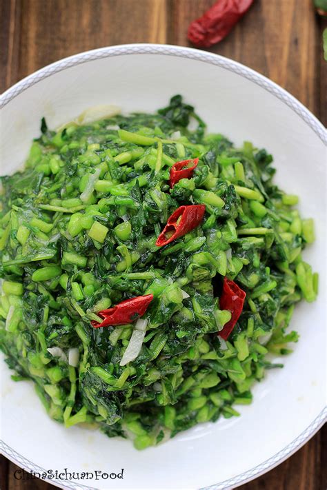 watercress-stir-fry-recipe-china-sichuan-food image