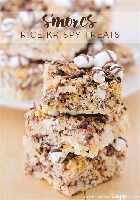 smores-rice-krispie-treats-fast-easy-somewhat-simple image