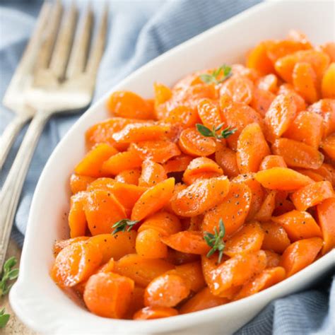 bourbon-honey-glazed-carrots-cooking-on-the-front image
