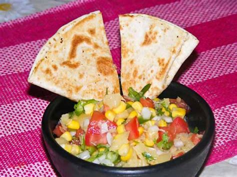 corn-pineapple-salsa-salad-recipe-archanas-kitchen image