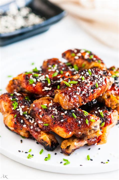 sweet-and-spicy-baked-orange-chicken-wings image