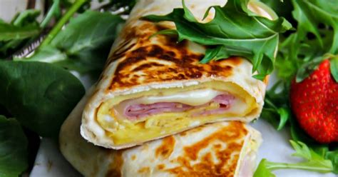 10-best-ham-and-cheese-tortilla-wraps image