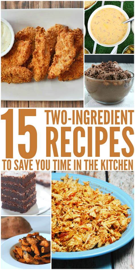 15-super-simple-2-ingredient-recipes-one-crazy-house image