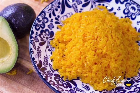yellow-spanish-rice-arroz-amarillo-chef-zee-cooks image