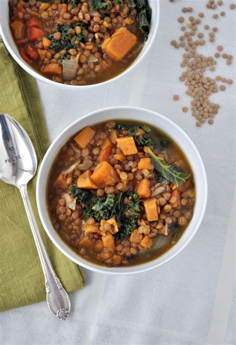 lentil-sweet-potato-kale-soup-vegan-my-whole-food-life image