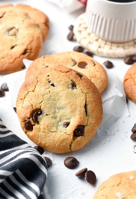 almond-flour-chocolate-chips-cookies-the image