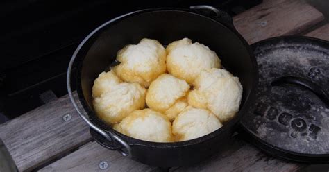 golden-syrup-dumplings-bush-cooking image