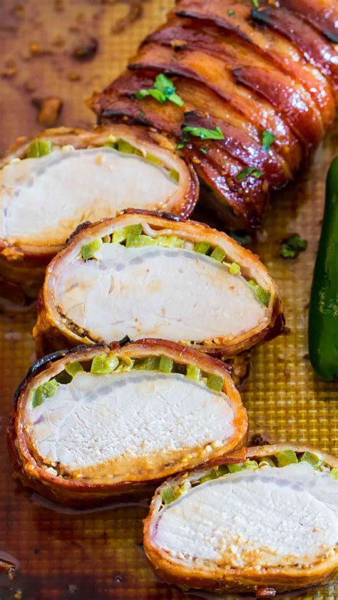 bacon-wrapped-pork-tenderloin-sweet-and-savory image