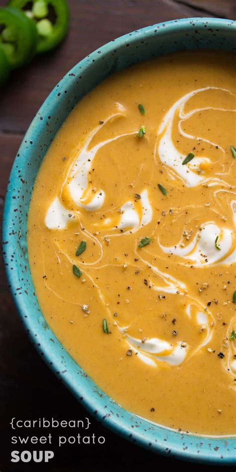 spicy-caribbean-inspired-sweet-potato-soup image