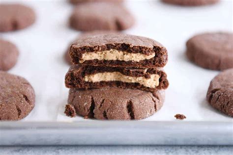 chocolate-peanut-butter-stuffed-cookies-mels image